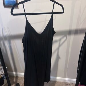 Black Spaghetti Strap Dress